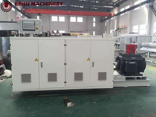PE / PPR Pipe Plastic Extrusion Machine Internationally renowned brand Motor High Performance