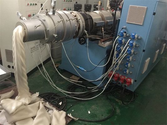 100KW instalam a linha de produção 150 da tubulação do PVC do poder - capacidade de produção 250kg/h